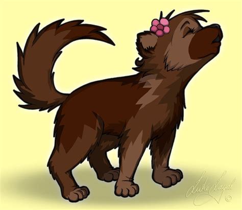 Rose, the little Wolf Pup by Lo-yal on deviantART | Anime wolf, Cute wolf drawings, Cartoon wolf