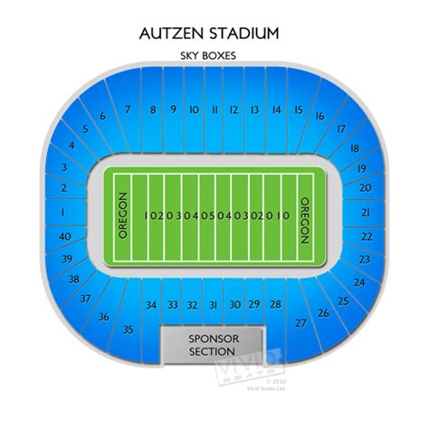 Autzen Stadium Map | World Map 07