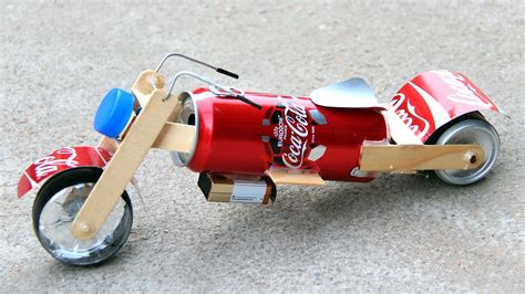 How to Make a Motorcycle - Amazing Coca-Cola Motorcycle DIY - YouTube