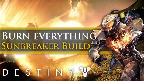 Destiny - Byf burns everything... with a Taken King titan sunbreaker build - YouTube