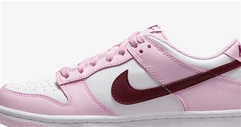 Older Kids' Dunk Low 'Pink Foam' Release Date. Nike SNKRS ID