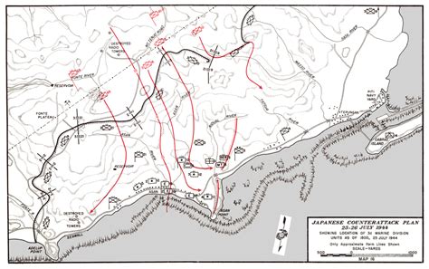 Battle Of Guam Map