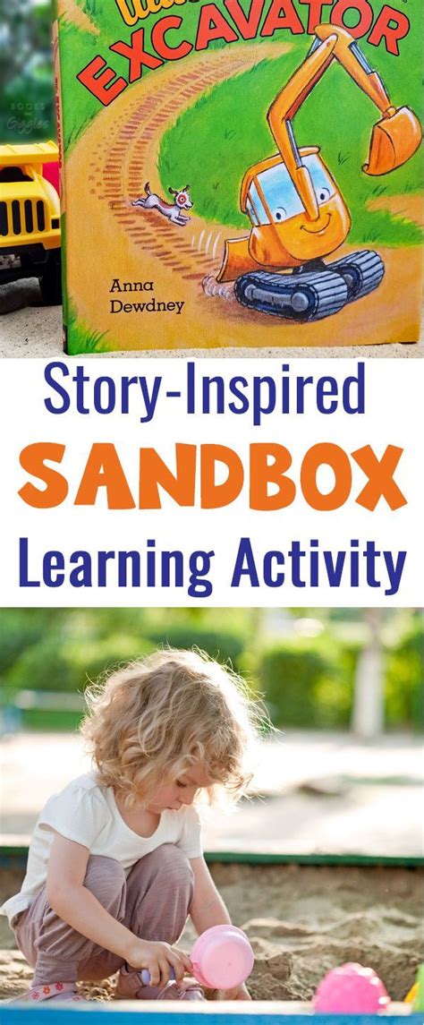 Story Inspired Sandbox Learning Activity | Learning activities, Book themed activities, Activities