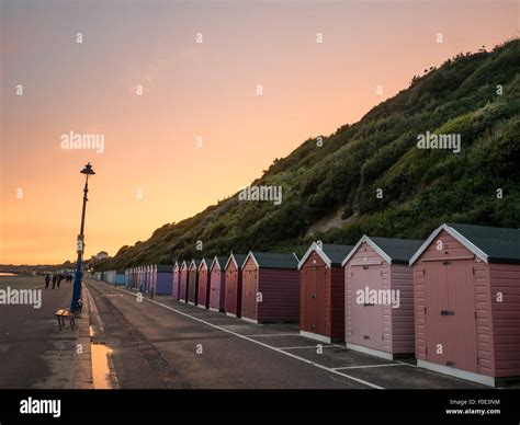 Bournemouth Beach Sunset Stock Photo - Alamy