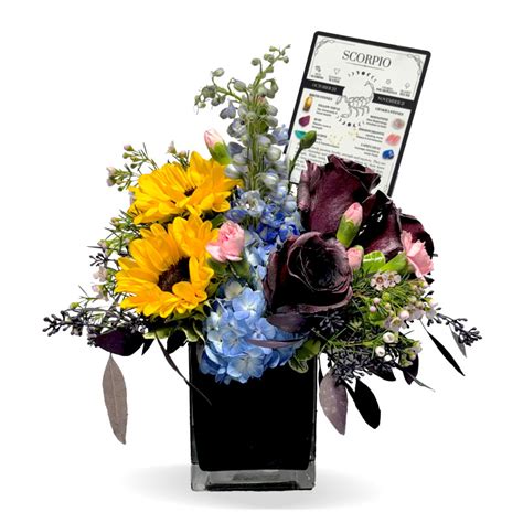 - Zodiac Scorpio Arrangement - #1 Florist in Central Ohio - Flowerama ...