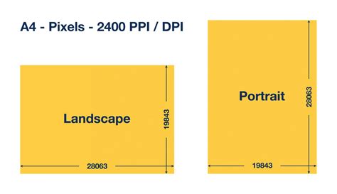 A4 formaat in pixels. Handige calculator met verschillende DPI's.