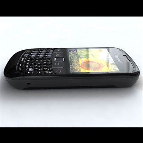 3d blackberry curve 8520 model