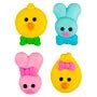 Bunny & Chick Faces - Assorted - 4 Styles