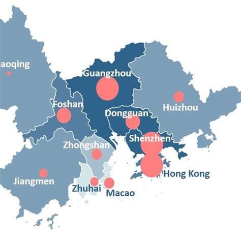 Overview of Greater Bay Area cities Data source: Greater Bay Area... | Download Scientific Diagram