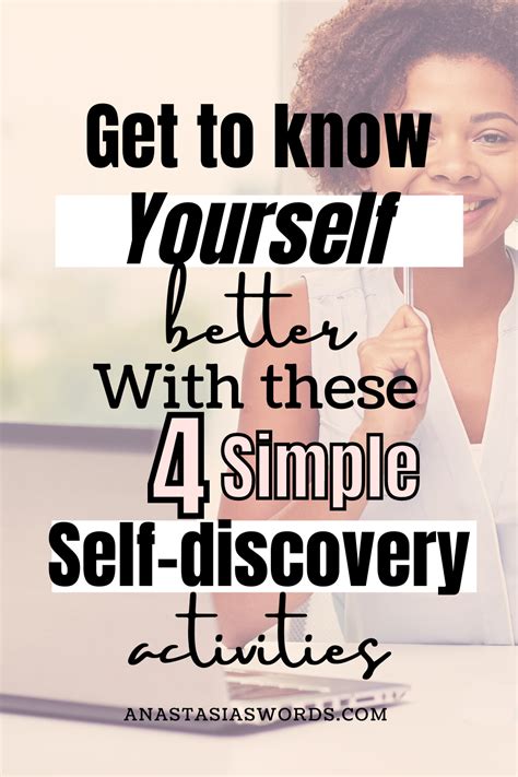 4 Simple self-discovery activities you can try today! | Self exploration, Self discovery ...