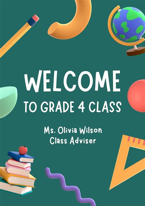 Free Printable Classroom Welcome Poster Templates Canva, 55% OFF