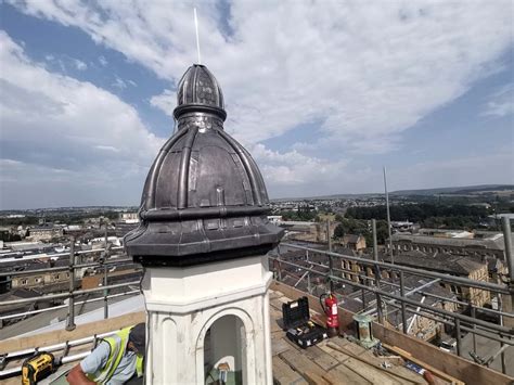 Progress Update - Burnley Town Hall Clock Tower - UK Restoration Services