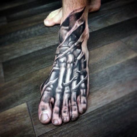 70 Cool Bone Tattoo Designs for Men [2024 Inspiration Guide] | Bone ...