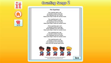 Counting Songs 2 1.0 APK by Inclusive Technology HelpKidzLearn Details