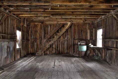 Interior of Abandoned Barn stock photo. Image of barn - 29546514