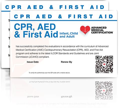 CPR, AED & First Aid Certification & Renewal - 100% Online