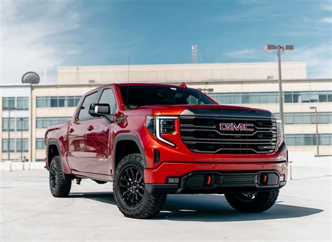 Cayenne Red 2022 GMC Sierra 1500 AT4X