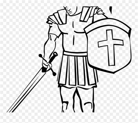 Armor Of God - Full Armor Of God Printable Clipart (#629201) - PinClipart