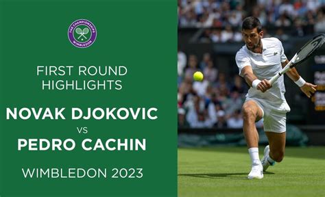 Djokovic Claims First Round Win | Novak Djokovic vs Pedro Cachin ...