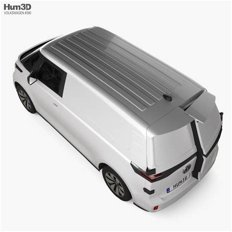 Volkswagen ID Buzz Cargo with HQ interior 2022 3D model - Vehicles on Hum3D