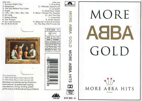 ABBA - More ABBA Gold (More ABBA Hits) (Cassette, Compilation, Remastered) | Discogs