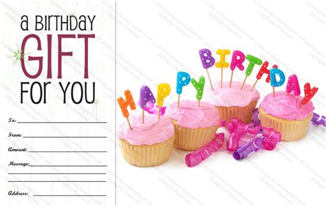 birthday gift certificate clip art - Clip Art Library