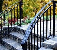 Amazing Railings For Outdoor Stairs #10 Wrought Iron Railings Outdoor Steps | Wrought iron stair ...
