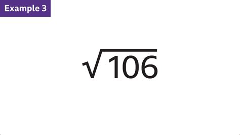 Square Root Examples