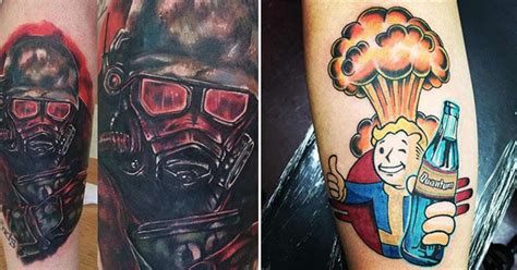 24 Tattoos Inspired By The Legendary Fallout Series - Ftw Gallery | eBaum's World