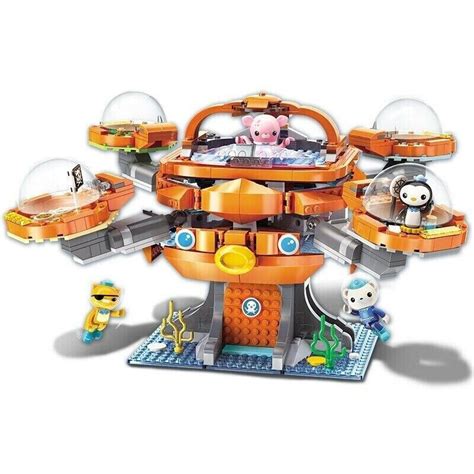 Octonauts lego Octopod Octopus Playset Barnacles Kwazii Peso Inkling ...