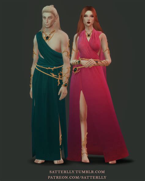 Baldur’s Gate 3 - Dream of at Night outfit | satterlly | Sims 4 mods clothes, Sims 4 dresses ...