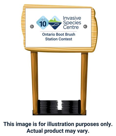 ISC 10 Ontario Boot Brush Station Contest – Invasive Species Centre