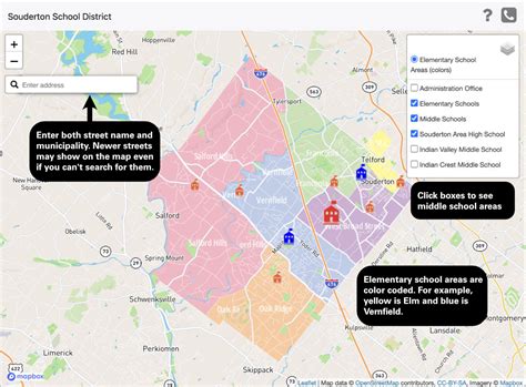 Souderton Area School District Map