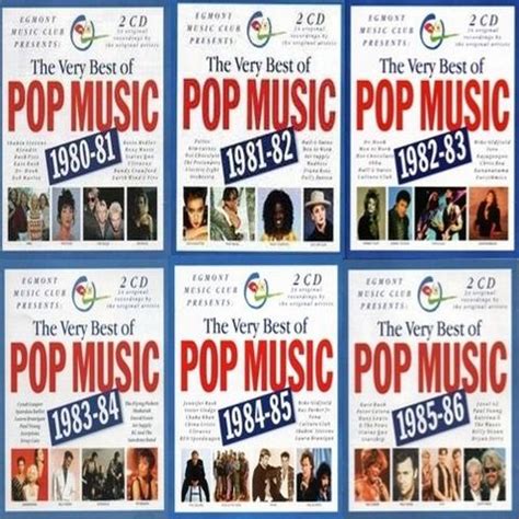 VA - The Very Best Of Pop Music 1980-1986 (12 CD) (1995) - Románticos & Pop - ChileComparte