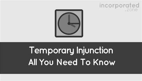 Temporary Injunction (Explained: All You Need To Know)