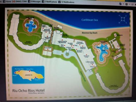 Map of RIU - Picture of Hotel Riu Ocho Rios, Ocho Rios - TripAdvisor