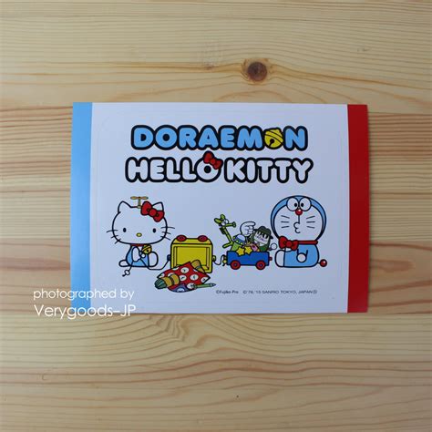 Doraemon x Hello Kitty Sticker Toys Sanrio Japan – VeryGoods.JP