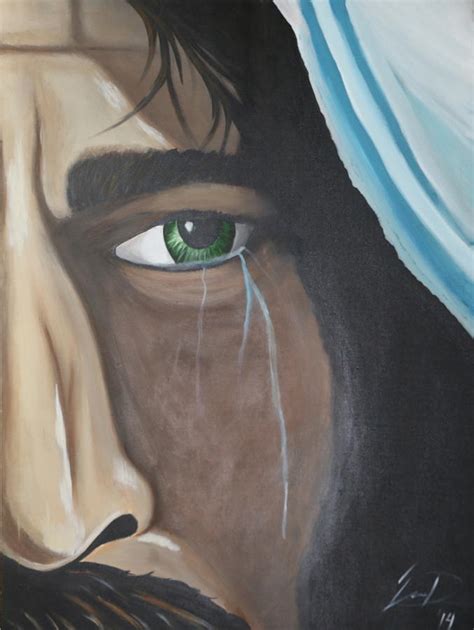 Jesus Wept Painting by Jordan Douglas | Fine Art America