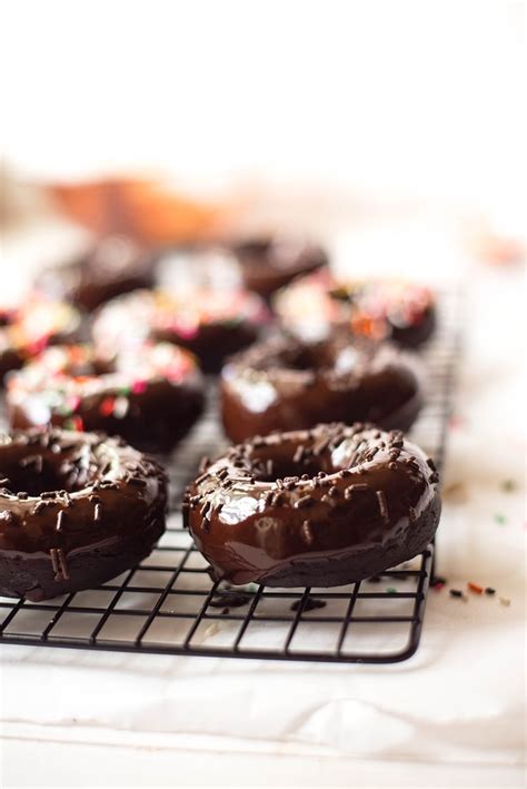 Chocolate Doughnuts • A Sweet Pea Chef