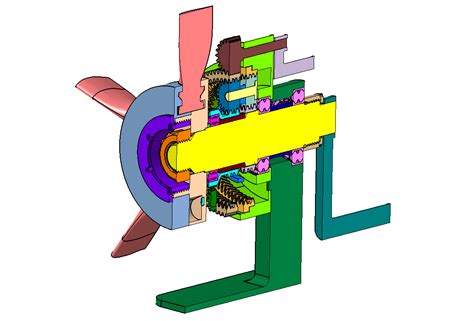 Variable Pitch Propeller Mechanism by Chris B | Download free STL model ...