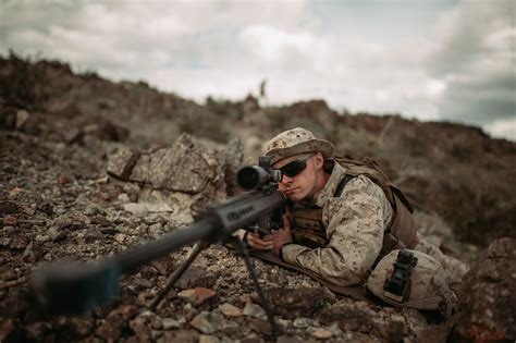 Download Sniper Rifle Soldier Military Sniper HD Wallpaper