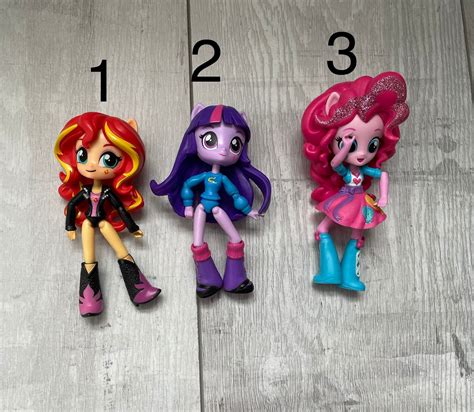 My Little Pony Equestria Girls and DC Superhero Girl Vinyl - Etsy