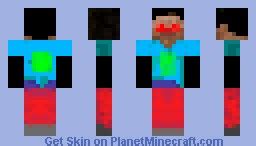 evil steve Minecraft Skin