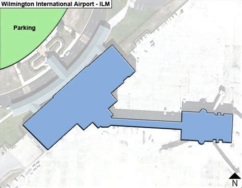 Wilmington Airport Map | ILM Terminal Guide