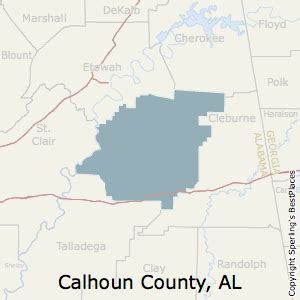 Calhoun County, Alabama Climate