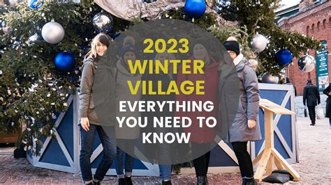 Distillery District 2023 Winter Village | Go Tours Canada