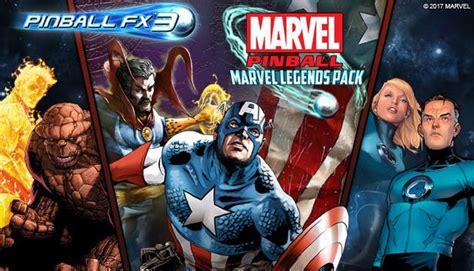 Buy Pinball FX3 - Marvel Pinball: Marvel Legends Pack from the Humble Store