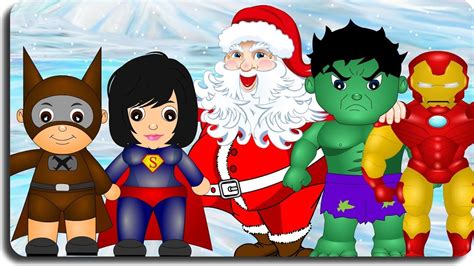 Finger Family (Super Heroes - Christmas Special) | Top Most popular rhym... | Finger family