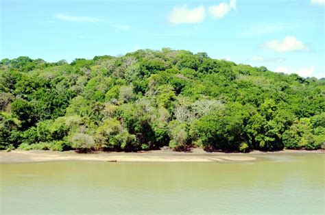 Landscape of the Panama Canal. Stock Photo - Image of ocean, summer: 149028812