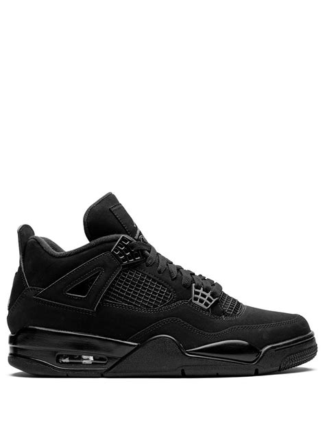 Jordan Air Jordan 4 Retro "Black Cat 2020" Sneakers - Farfetch | Jordan shoes girls, Jordan ...